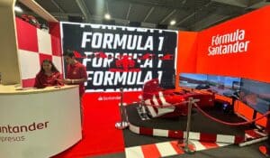 Banco Santander Dynamic F1 Driving Station - F1 Simulator Portugal