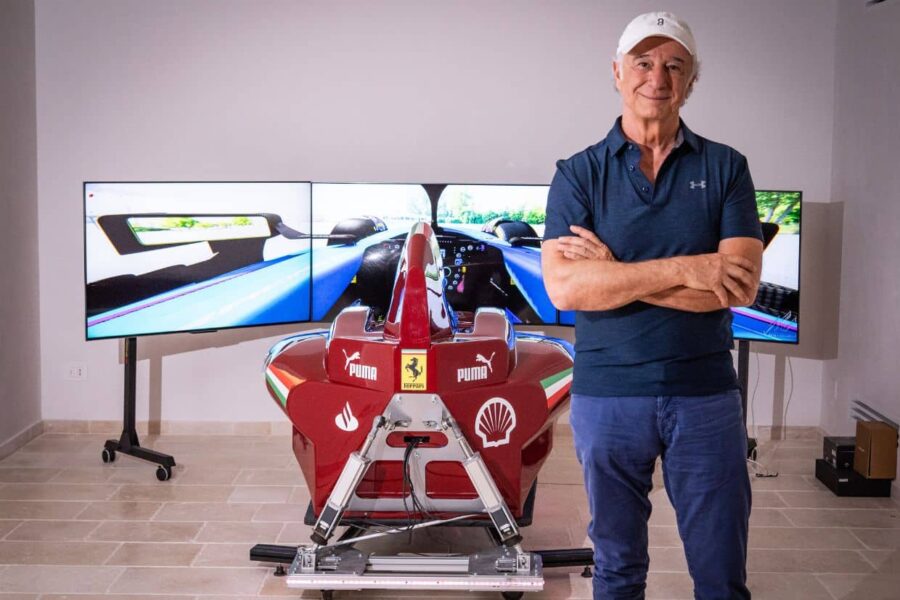 Un simulador de F1 dará la bienvenida a los visitantes de Masseria Margagnano.