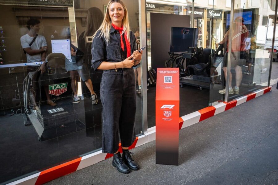 Simulatore F1 Experience con Tag Heuer a Milano per il Gran Premio F1 di Monza