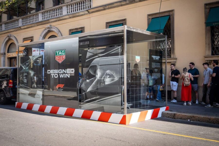Simulatore F1 Experience con Tag Heuer a Milano per il Gran Premio F1 di Monza