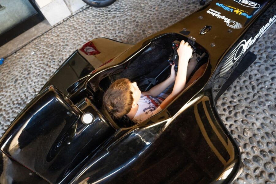 Simulatore F1 al Fuori GP di Monza 2026 con PopUp Village